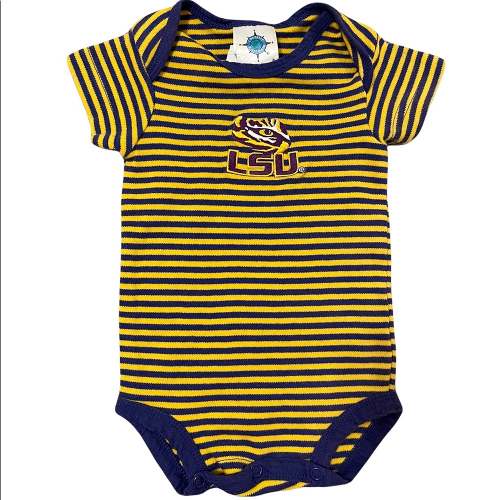 Creative Knitwear Louisiana State University Bodysuit 0-3 Months